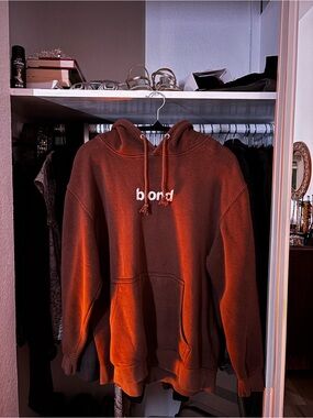Brown 'blond' Embroidered Hoodie